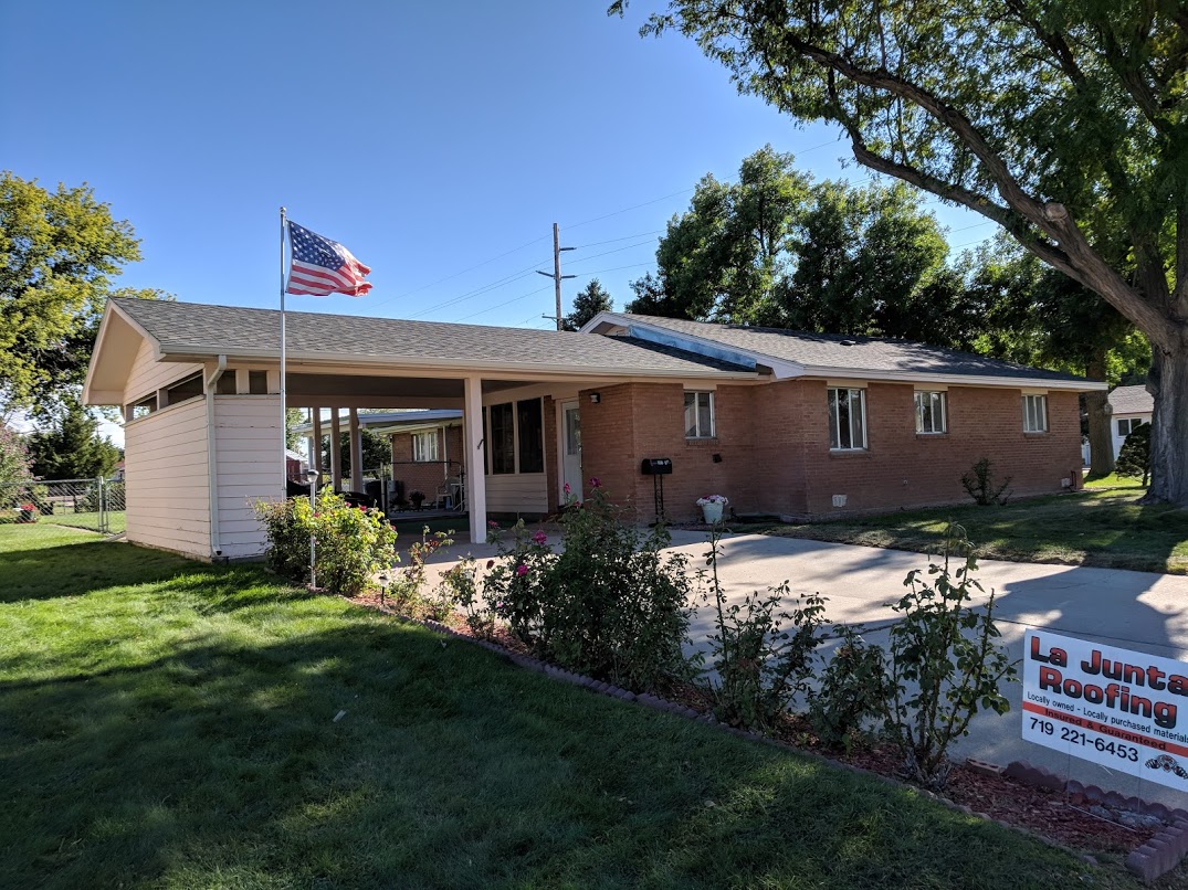 la junta Roofing project