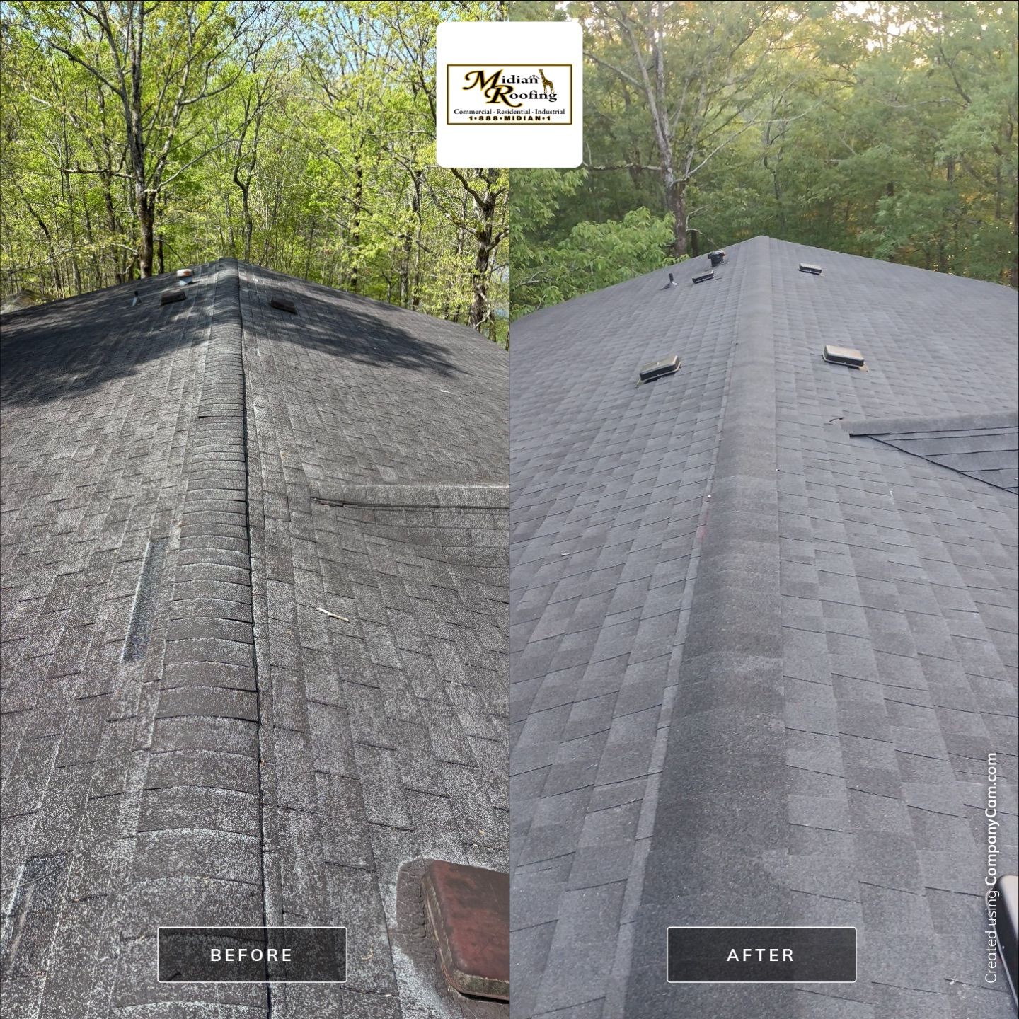 Midian Roofing Inc. project