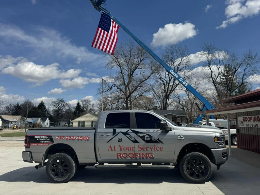 At Your Service Roofing project