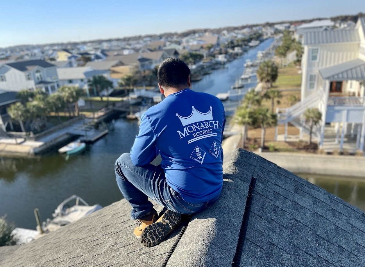 Monarch Roofing project