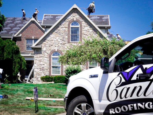 Canton Roofing Company project