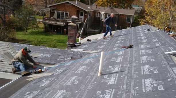 Jim Mailhiot Roofing project