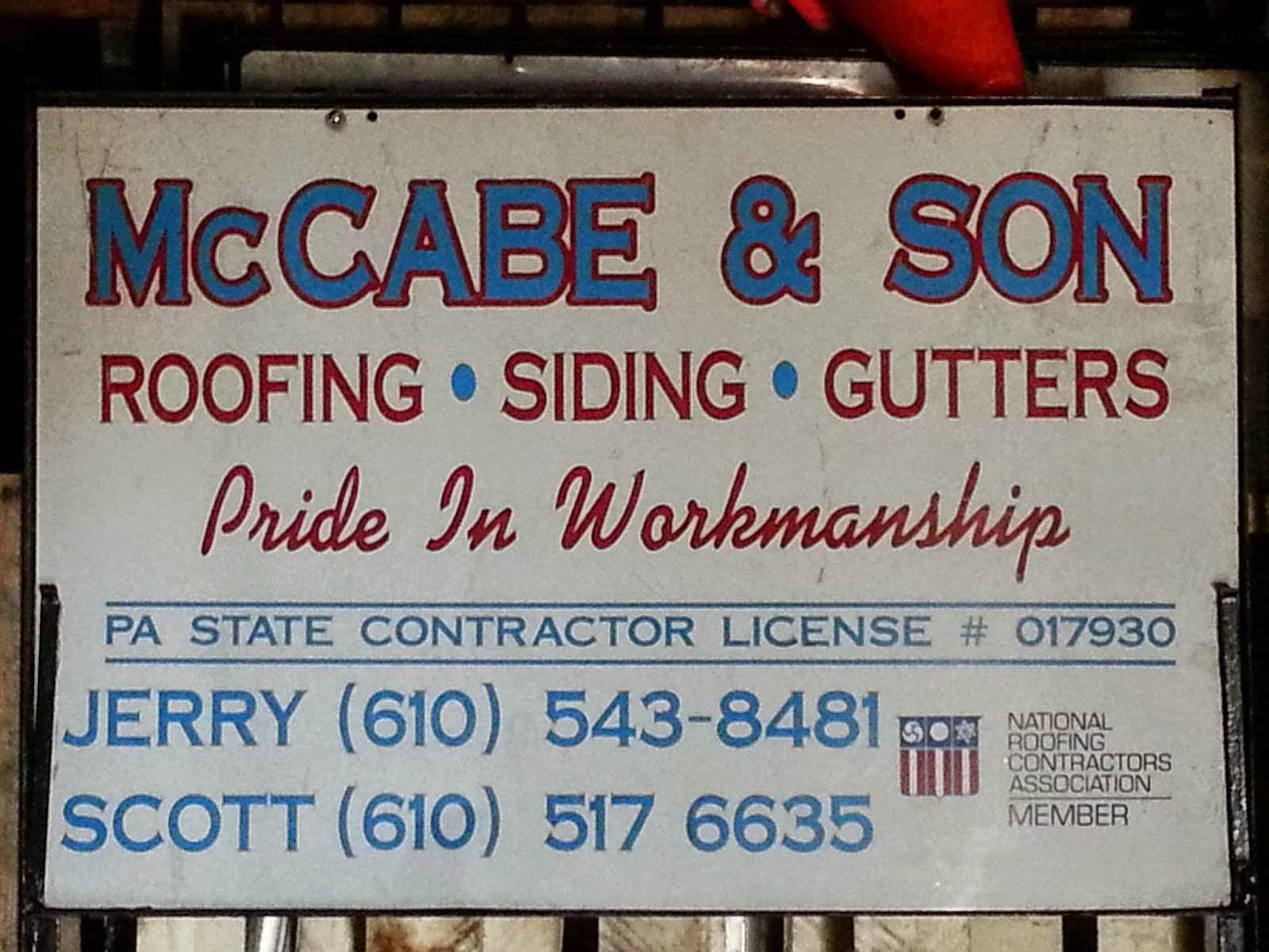 McCabe And Son Roofing project
