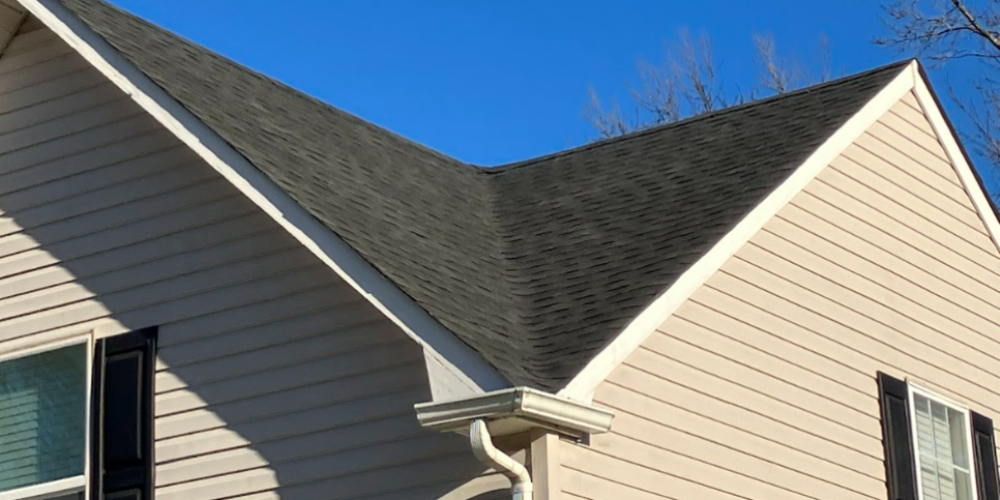 Gray Line Roofing project