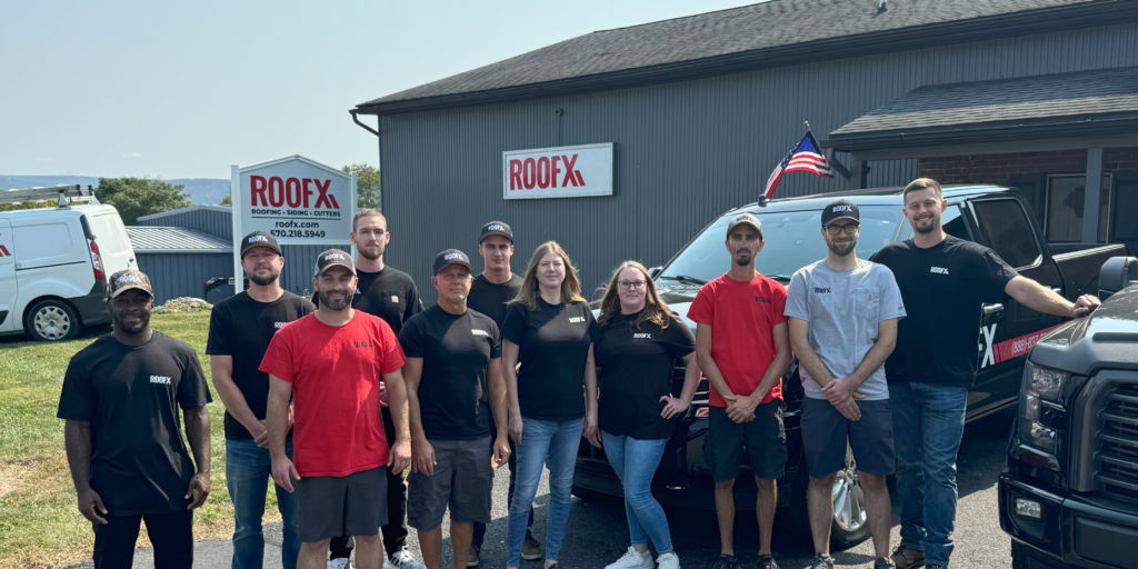 ROOFX Roofing project