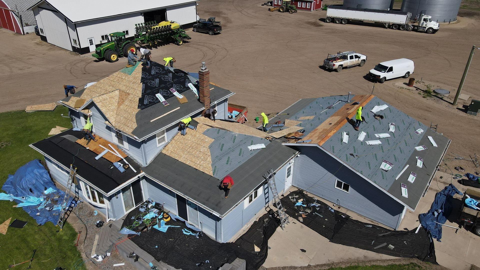 All Over Roofing project