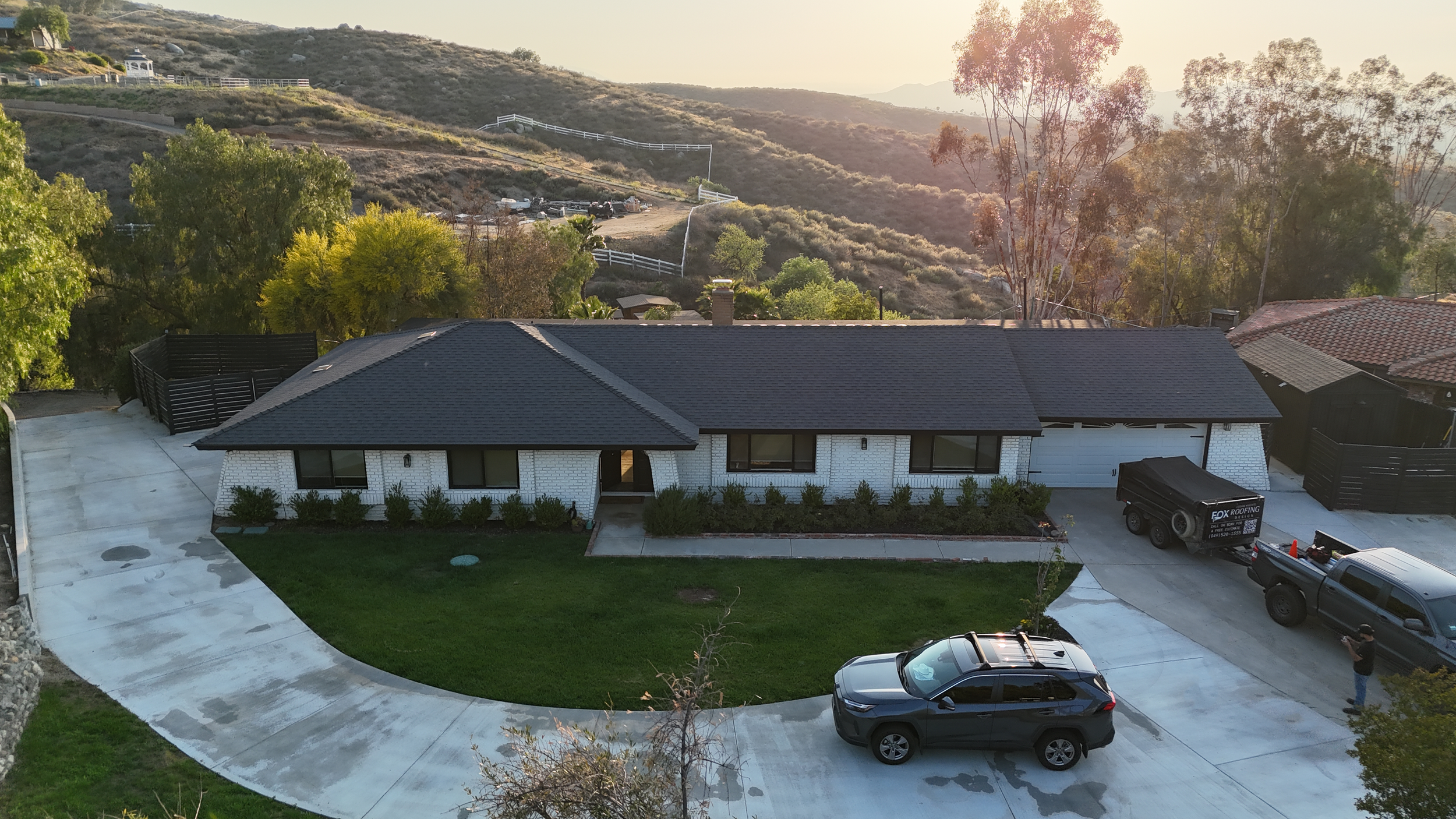 Fox Roofing Company project