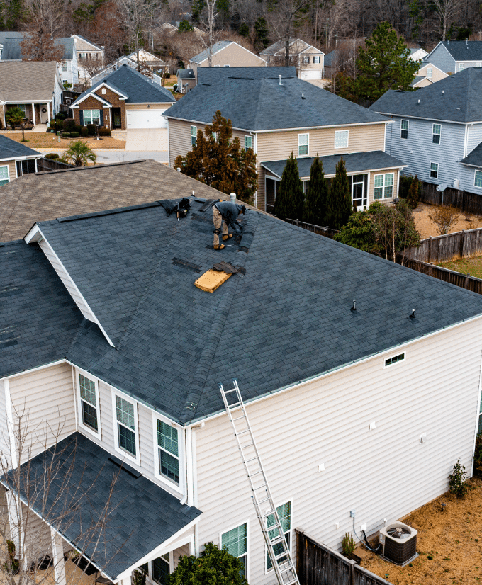 Sands Roofing and Construction project