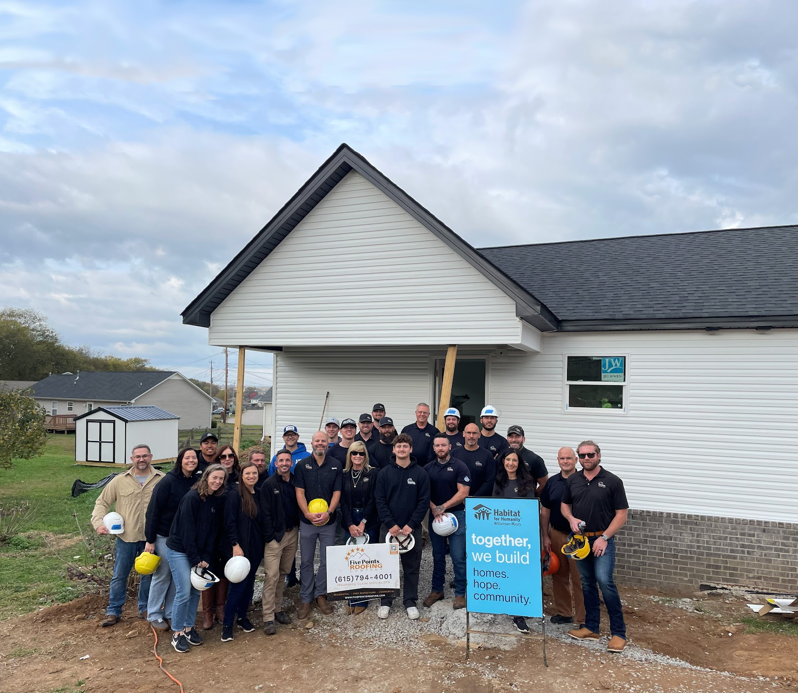 Five Points Roofing project