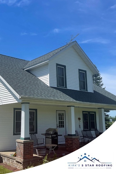 Kirk's 5 Star Roofing project