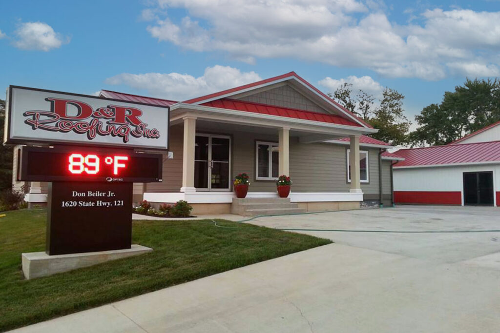 D & R Roofing Inc project
