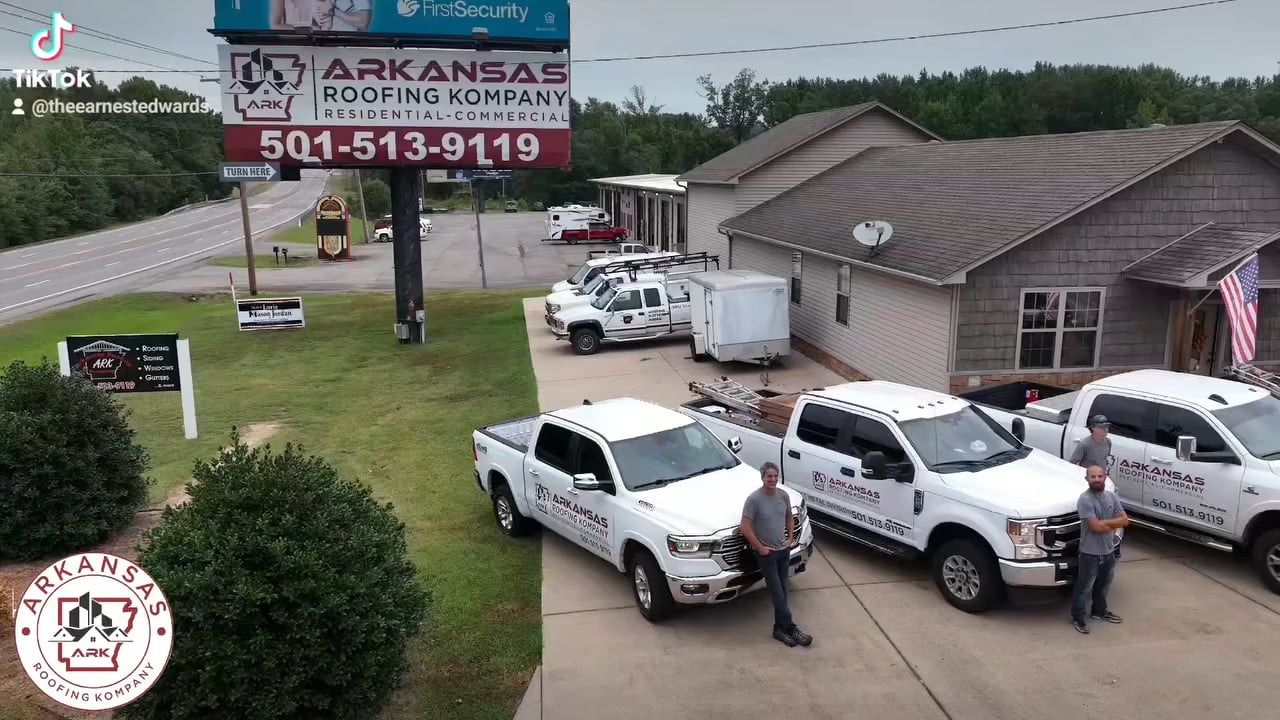 Arkansas Roofing Kompany project