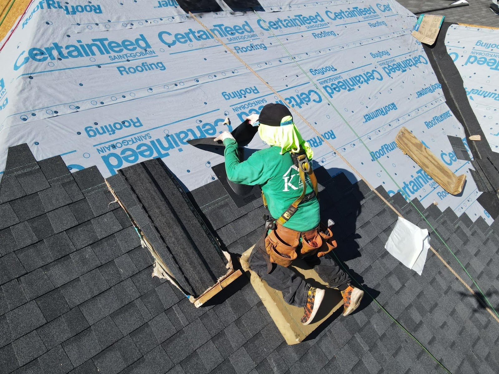 Leavenworth Roofing Company project