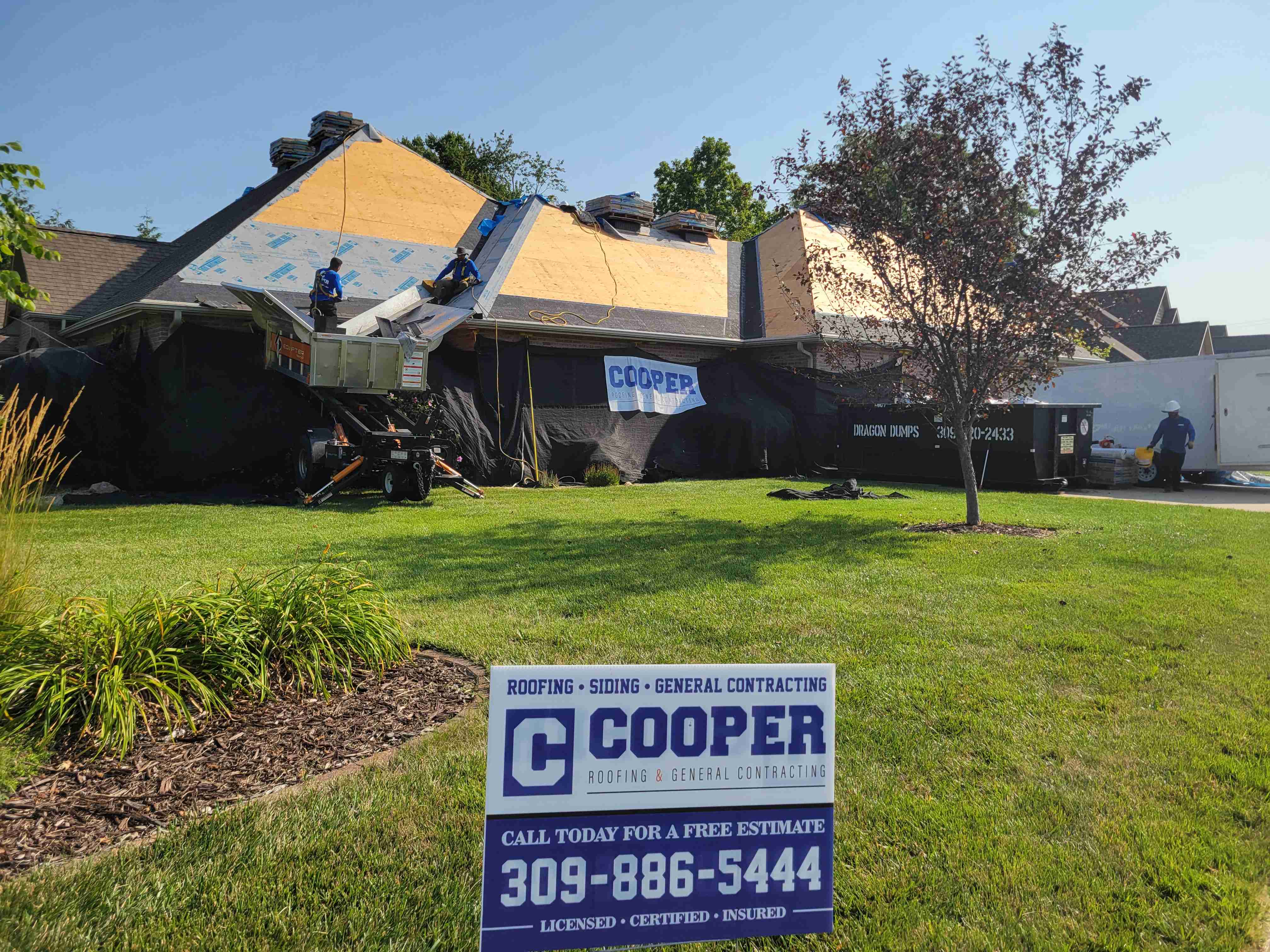 Cooper Roofing project