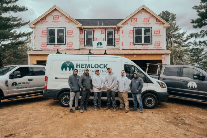 Hemlock Roofing project