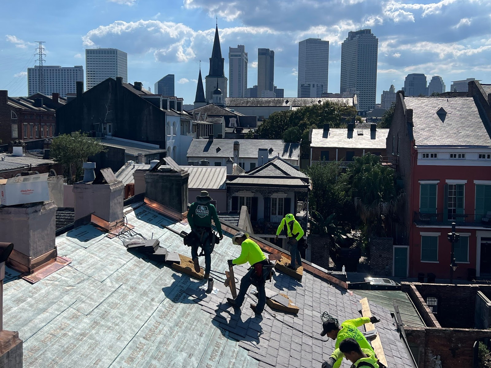 Parish Construction & Roofing project