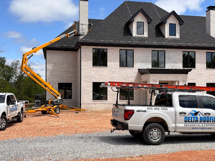 Delta Roofing & Restoration project