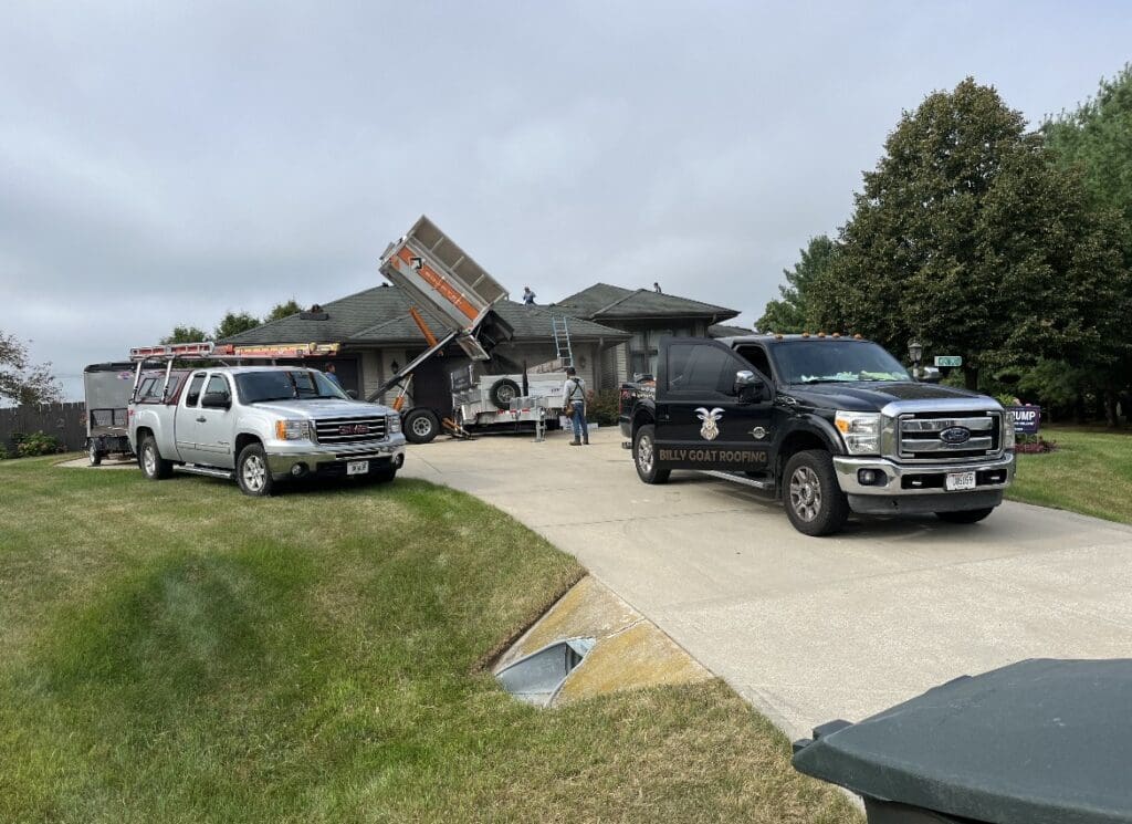 Billy Goat Roofing project
