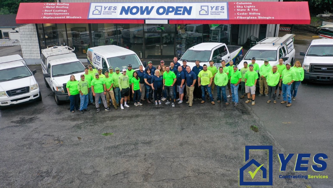 YES Roofing & Exteriors project