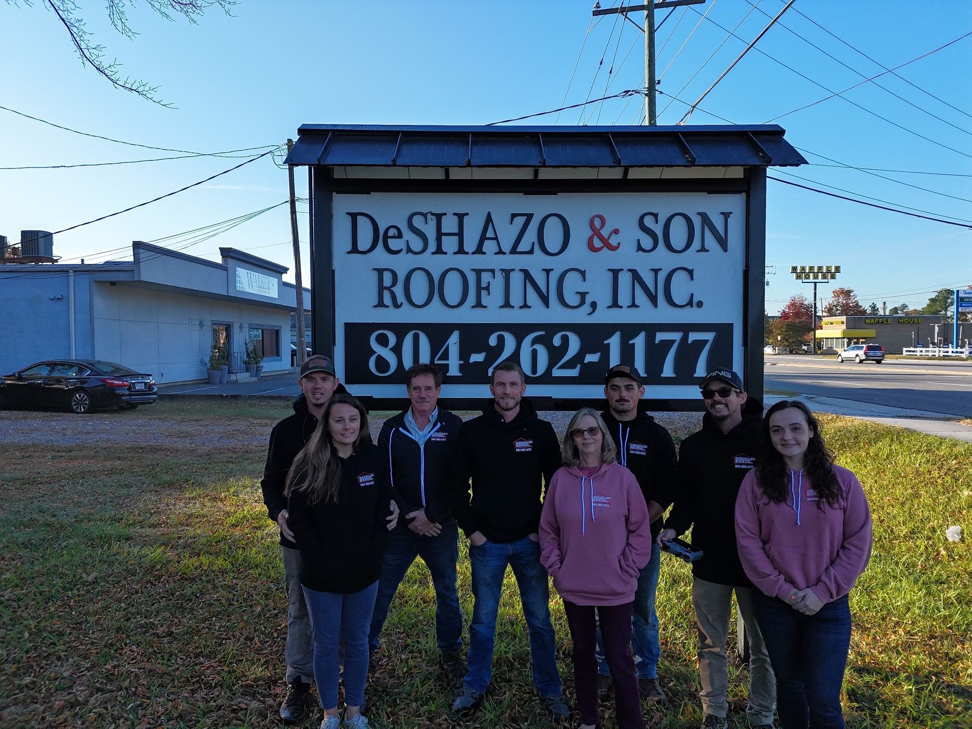 DeShazo and Son Roofing project