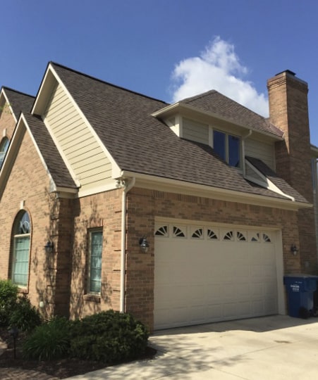 Vanguard Roofing project