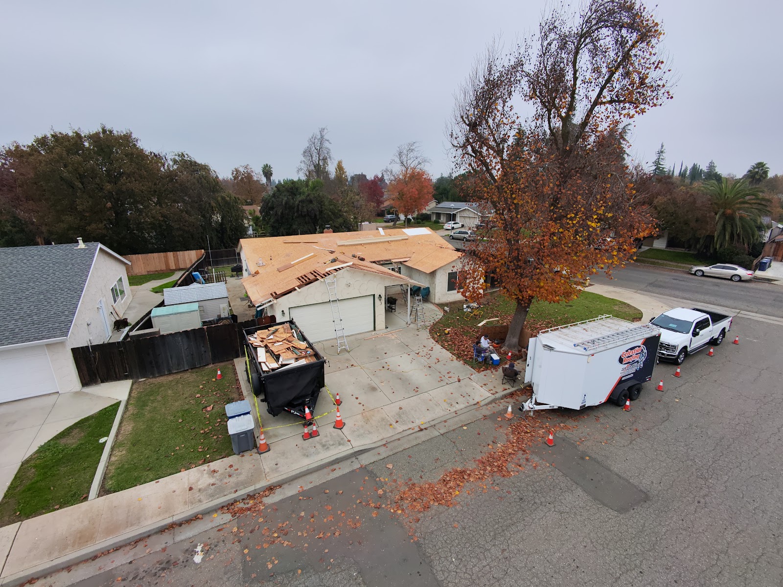 Celestial Roofing Inc. project