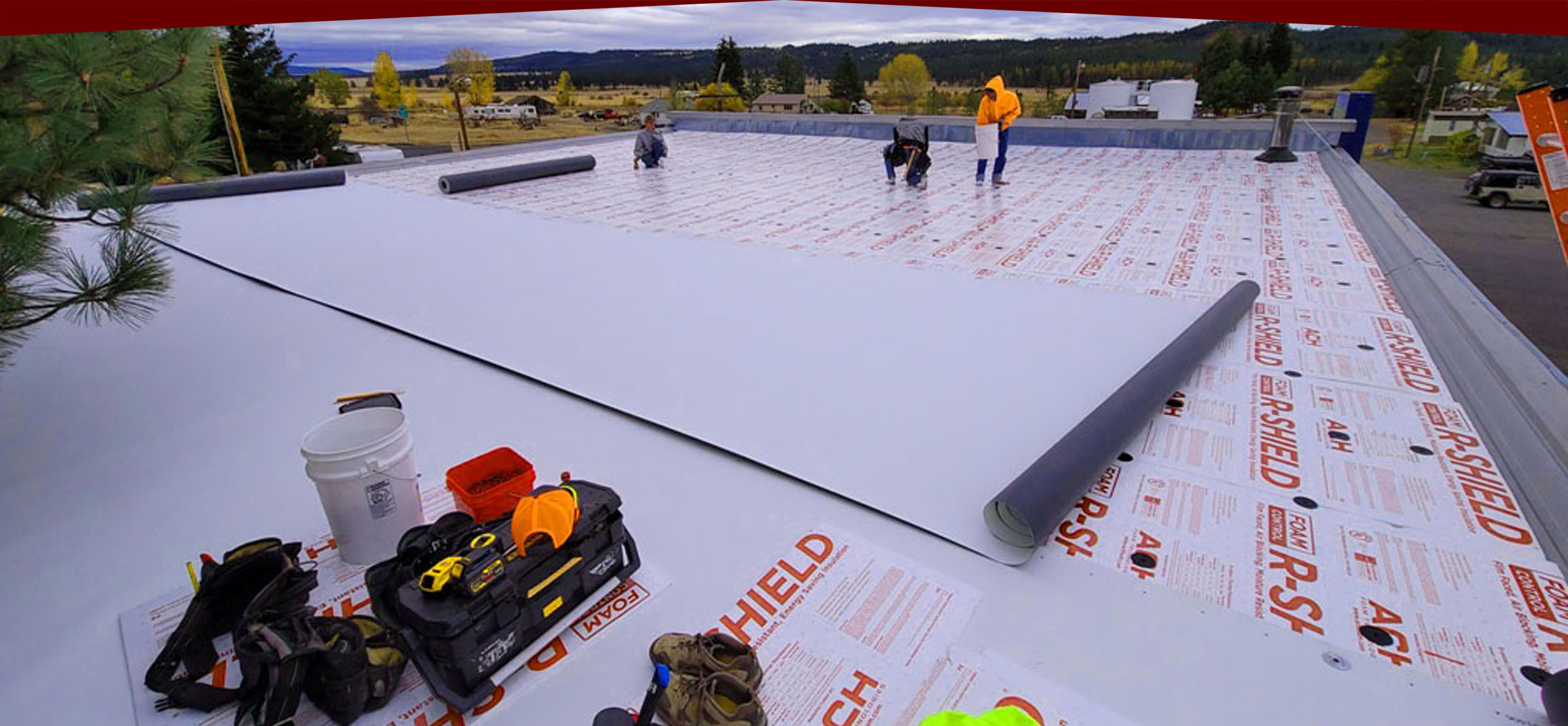 Landmark Roofing project