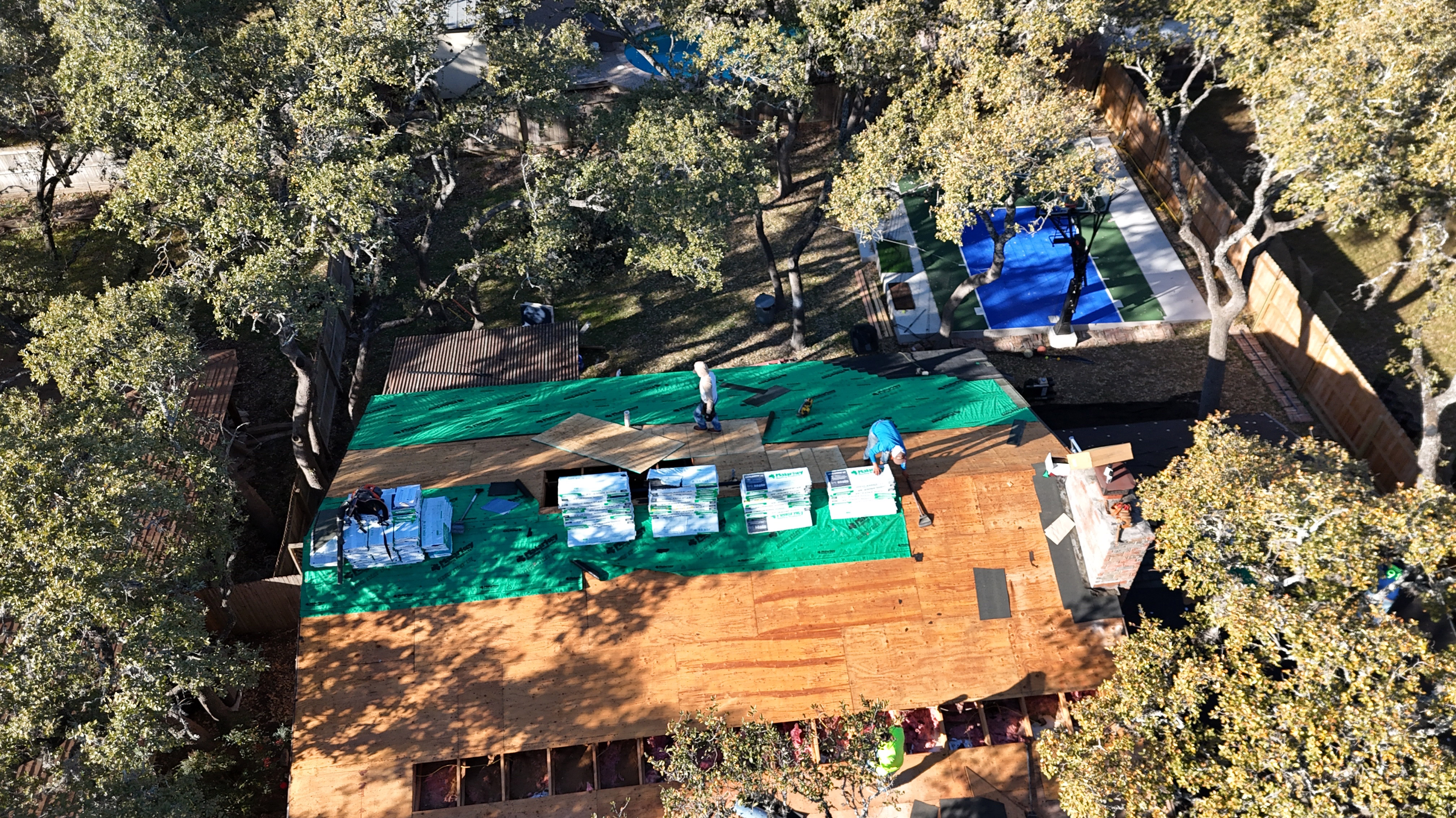 Silver Horn Roofing project