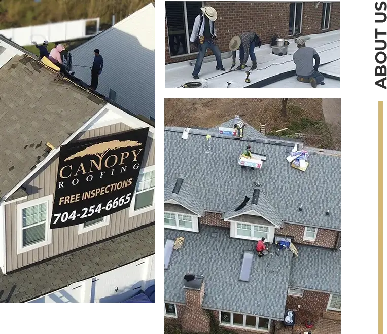 Canopy Roofing Upstate project