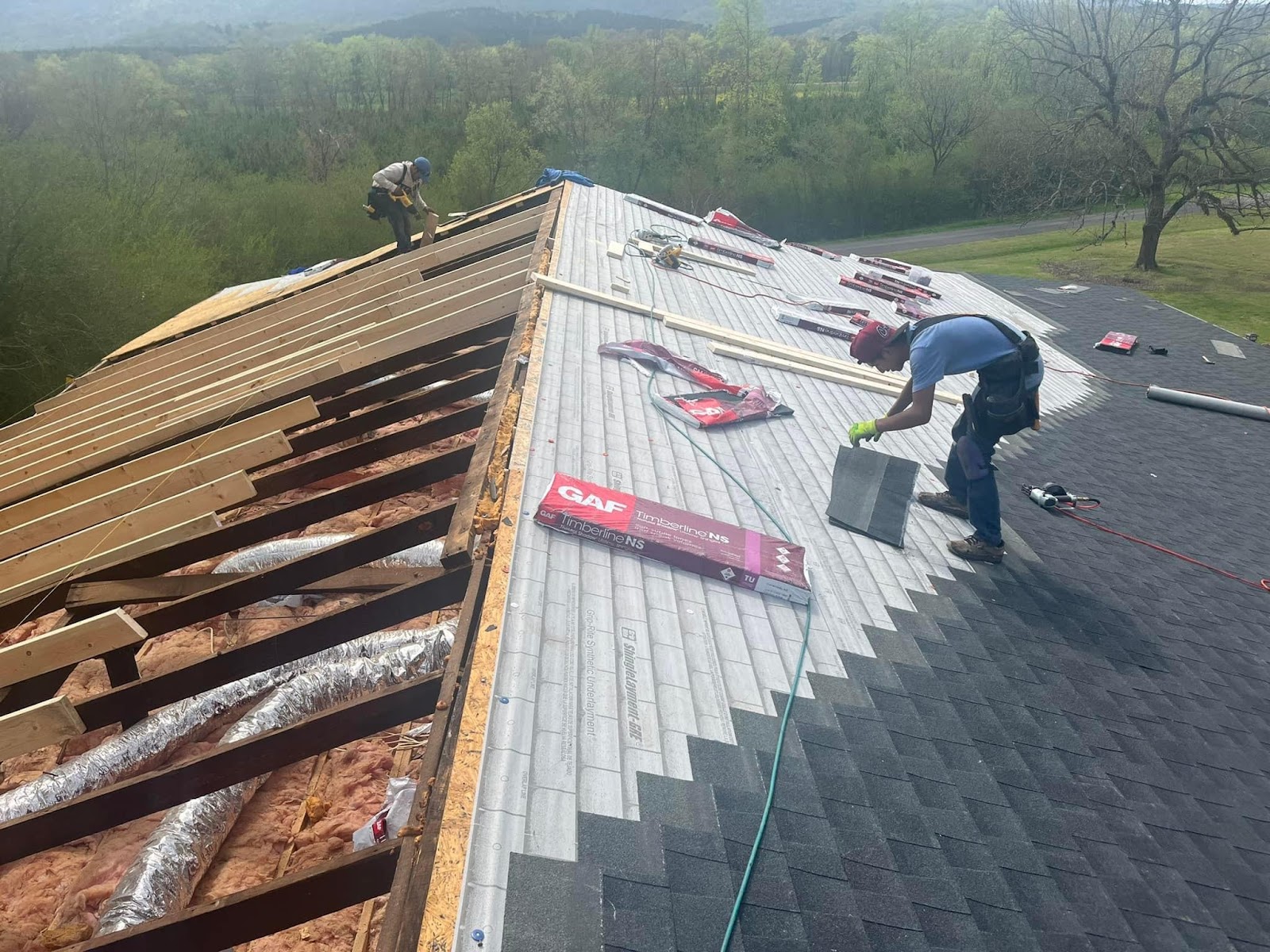 RB Roofing and Renovations project