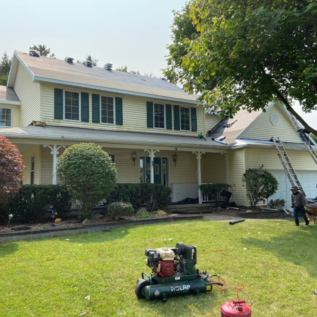 Saratoga Roofing Co project